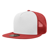Decky 5 Panel High Profile Structured Cotton Blend Trucker | Decky 1040