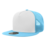 Decky 5 Panel High Profile Structured Cotton Blend Trucker | Decky 1040