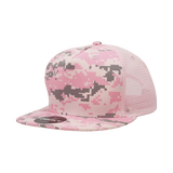 Decky 5 Panel High Profile Structured Cotton Blend Trucker | Decky 1040