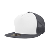 Decky 5 Panel High Profile Structured Cotton Blend Trucker | Decky 1040