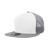 Decky 5 Panel High Profile Structured Cotton Blend Trucker | Decky 1040