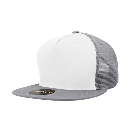 Decky 5 Panel High Profile Structured Cotton Blend Trucker | Decky 1040