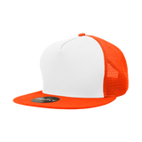 Decky 5 Panel High Profile Structured Cotton Blend Trucker | Decky 1040