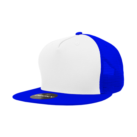 Decky 5 Panel High Profile Structured Cotton Blend Trucker | Decky 1040