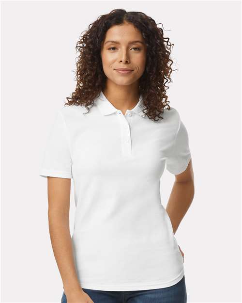 Gildan 64800L Women's Softstyle Pique Polo