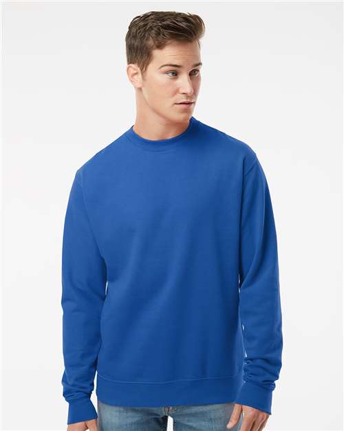 Independent Trading Co. Midweight Crewneck Sweatshirt - Royal - Independent Trading Co. SS3000 Independent Trading Co.