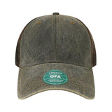 LEGACY Old Favorite Trucker Cap - LEGACY OFA Caps LEGACY Black/ Brown Adjustable