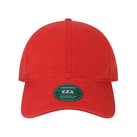 LEGACY Relaxed Twill Dad Hat - LEGACY EZA LEGACY Scarlet Adjustable