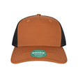 LEGACY Five-Panel Trucker Cap - LEGACY ROADIE LEGACY Copper Slub/ Black Adjustable