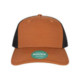 LEGACY Five-Panel Trucker Cap - LEGACY ROADIE LEGACY Copper Slub/ Black Adjustable