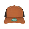 LEGACY Five-Panel Trucker Cap - LEGACY ROADIE LEGACY Copper Slub/ Black Adjustable