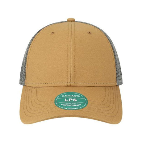 LEGACY Lo-Pro Snapback Trucker Cap - LEGACY LPS LEGACY Caramel/ Dark Grey Adjustable