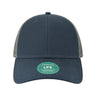 LEGACY Lo-Pro Snapback Trucker Cap - LEGACY LPS LEGACY Navy/ Dark Grey Adjustable