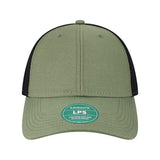 LEGACY Lo-Pro Snapback Trucker Cap - LEGACY LPS LEGACY Olive/ Black Adjustable