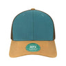 LEGACY Mid-Pro Snapback Trucker Cap - LEGACY MPS LEGACY Marine/ Camel/ Brown Adjustable