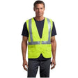 ANSI 107 Class 2 Mesh Back Safety Vest Joe's USA Safety Yellow Small