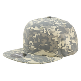 Decky 6 Panel High Profile Structured Camo Snapback | Decky 1047