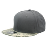 Decky 6 Panel High Profile Structured Camo Snapback | Decky 1047