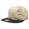 Decky 6 Panel High Profile Structured Camo Snapback | Decky 1047