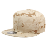 Decky 6 Panel High Profile Structured Camo Snapback | Decky 1047