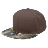 Decky 6 Panel High Profile Structured Camo Snapback | Decky 1047