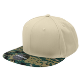 Decky 6 Panel High Profile Structured Camo Snapback | Decky 1047