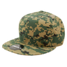 Decky 6 Panel High Profile Structured Camo Snapback | Decky 1047