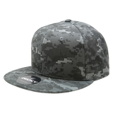 Decky 6 Panel High Profile Structured Camo Snapback | Decky 1047