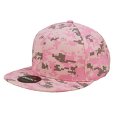 Decky 6 Panel High Profile Structured Camo Snapback | Decky 1047