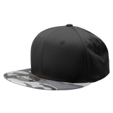 Decky 6 Panel High Profile Structured Camo Snapback | Decky 1047