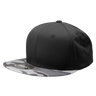 Decky 6 Panel High Profile Structured Camo Snapback | Decky 1047