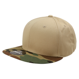 Decky 6 Panel High Profile Structured Camo Snapback | Decky 1047