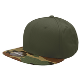 Decky 6 Panel High Profile Structured Camo Snapback | Decky 1047