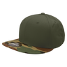 Decky 6 Panel High Profile Structured Camo Snapback | Decky 1047