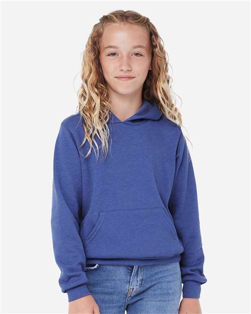 Bella + Canvas 3719Y Youth Sponge Fleece Hoodie Sweatshirt