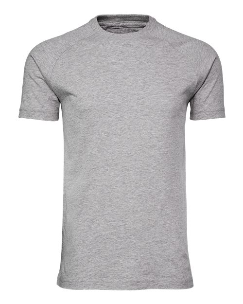 BELLA + CANVAS Heather CVC Raglan Tee - BELLA + CANVAS 3201 BELLA + CANVAS Athletic Heather S