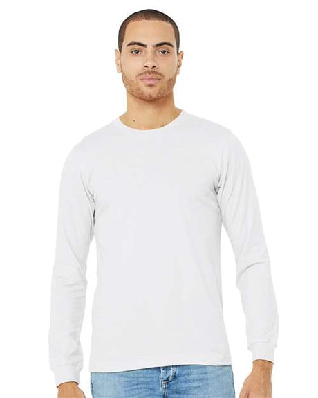 BELLA + CANVAS Heather CVC Long Sleeve Tee - BELLA + CANVAS 3501CVC