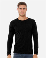 Bella + Canvas 3501CVC Heather CVC Long Sleeve Tee