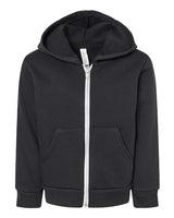 Bella + Canvas 3739T Toddler Sponge Fleece Full-Zip Hoodie Sweatshirt