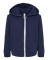 Bella + Canvas 3739T Toddler Sponge Fleece Full-Zip Hoodie Sweatshirt