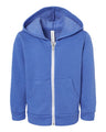Bella + Canvas 3739T Toddler Sponge Fleece Full-Zip Hoodie Sweatshirt