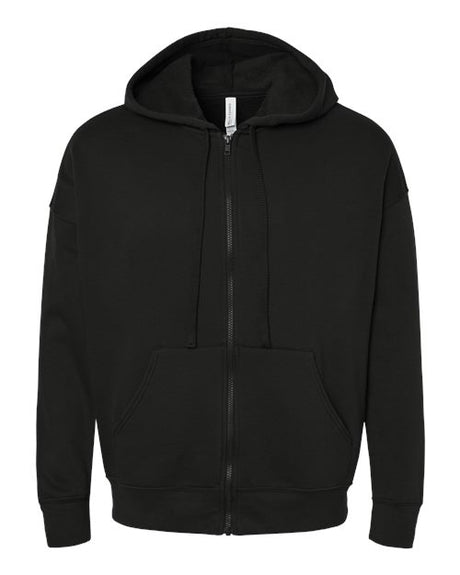 BELLA + CANVAS Unisex Sponge Fleece DTM Full-Zip Hoodie Sweatshirt - BELLA + CANVAS 3759