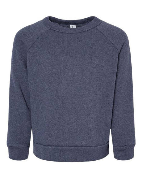 BELLA + CANVAS Toddler Sponge Fleece Raglan Crewneck Sweatshirt - BELLA + CANVAS 3901T