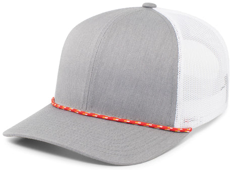 Pacific Headwear Trucker Snapback Braid Cap 104BR