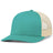 Pacific Headwear Trucker Snapback Cap | Pacific Headwear 104C Caps Pacific Headwear Teal/Beige/Teal OSFM