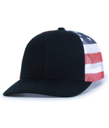 Pacific Headwear PRINTED TRUCKER CAP 104P