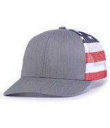 Pacific Headwear PRINTED TRUCKER CAP 104P