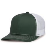 Pacific Headwear Contrast Stitch Trucker Snapback 104S