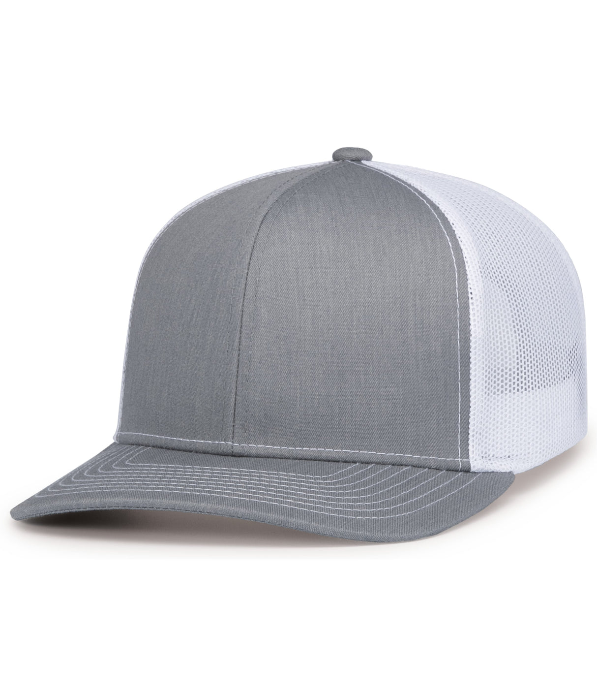 Pacific Headwear Contrast Stitch Trucker Snapback 104S