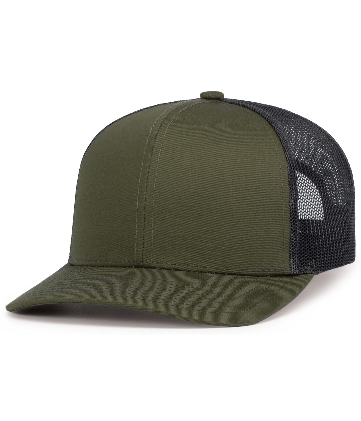 Pacific Headwear Contrast Stitch Trucker Snapback 104S